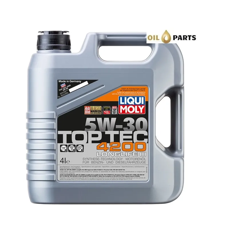 Liqui Moly Top Tec 4200 5W30 c3 4l Vw 504 507 Ostatnia szansa