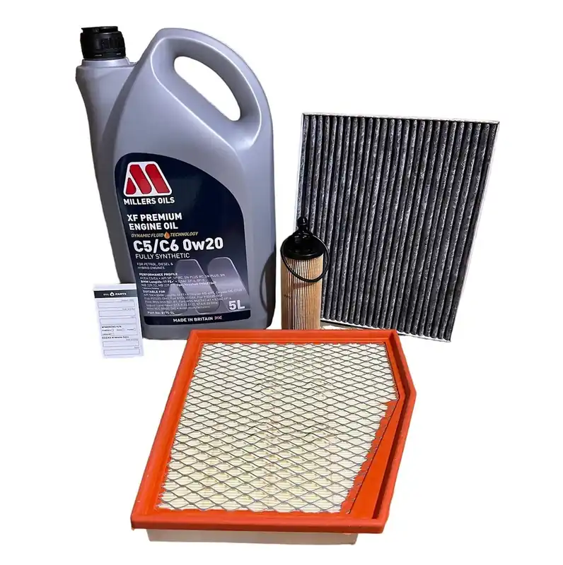 Niska cena Millers 0W20 5l + Filtry Chrysler Pacifica 3.6l 2017-
