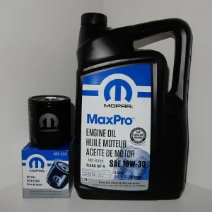 Mopar 10W30 5l + Filtr Oleju 04892339ab Popularny