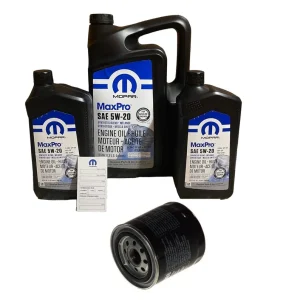 Ostatnia szansa Mopar 5W20 7l + Filtr Oleju Chrysler Dodge Jeep Hemi