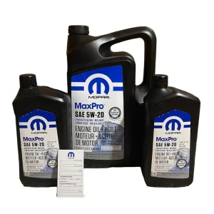 Mopar 5W20 7l Jeep Dodge Chrysler Wysoka jakość