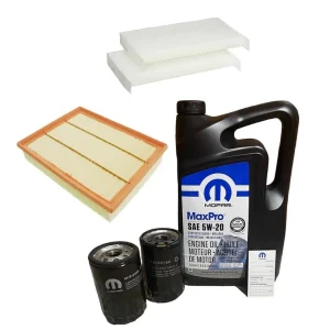 Mopar 5W20 Maxpro 5l + Filtry Dodge Nitro 3.7l 2006-2012 Bezpieczna płatność