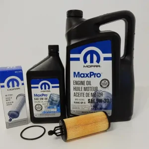 Popularny Mopar 5W30 6l + Filtr Oleju Mopar Mo-349