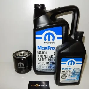 Bezpieczna płatność Mopar Filtr Oraz Mineralny Olej 5W30 Dodge Durango 4,7 v8 -2008