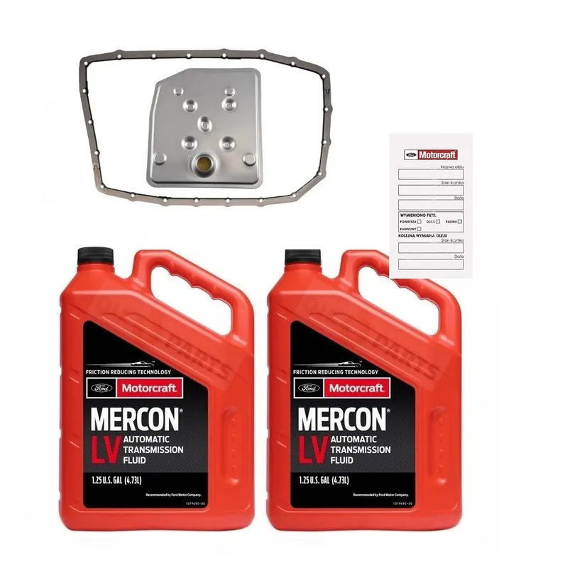 Motorcraft Mercon Lv 10qt + Filtr Uszczelka Ford 6R80 Promocja