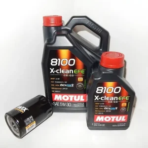 Niska cena Motul 5W30 X-Clean Efe 6l + Filtr Wix Hamer h3 3.5 3.7