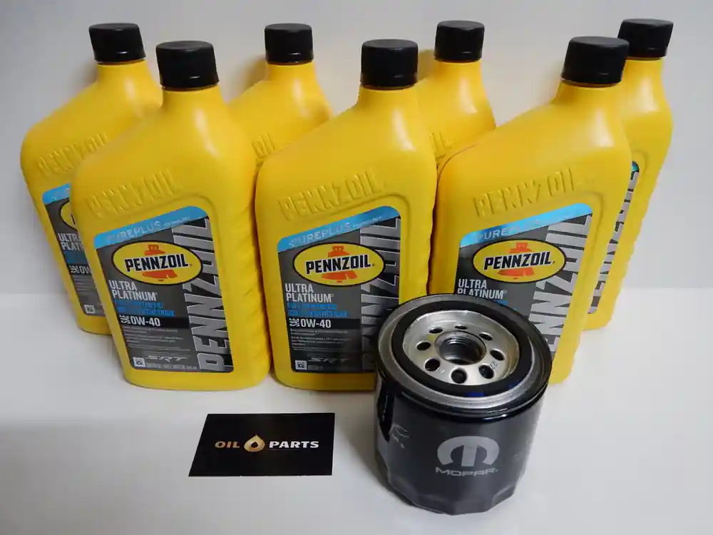 Olej + Filtr Mopar Jeep Dodge Chrysler 6.1 6.2 6.4 Srt Wysoka jakość
