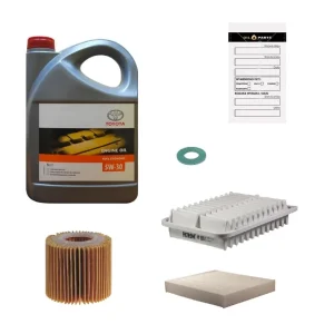 Szybka dostawa Olej 5W30 5l + Filtry Japan Parts Toyota Rav 4 Iii 2.0 148km 158km