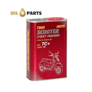 Olej Mannol Scooter 1l 2t Api Tc+ Ekspresowa dostawa