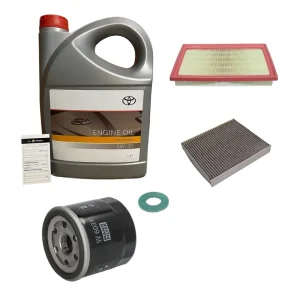 Olej Toyota Fuel Economy 5W30 5l + Filtry Toyota rav4 V 2.5 Hybrid Nowość