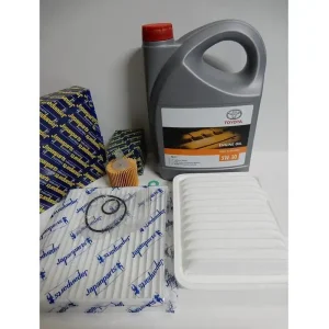 Olej Toyota 5W30 5l + Filtry Japan Parts Toyota Auris Corolla e15 1.6 132km Oryginalny