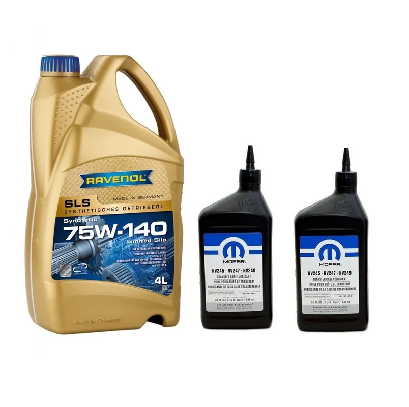 Zamów teraz Ravenol 75W140 Mopar nv245/247 Jeep Zj Wj Wg Wk Wh