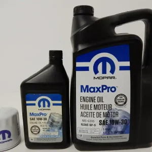 Zestaw Mopar Olej 10W30 6l + Filtr Oleju Jeep Wrangler 2.4 3.8 Zamów teraz