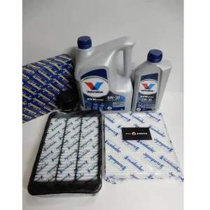 Popularny Zestaw Olej Valvoline 5W30 5l +Kpl. Filtrów Mitsubishi Lancer Viii