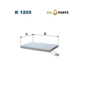 Filtr Kabinowy Filtron K 1255 Ekspresowa dostawa