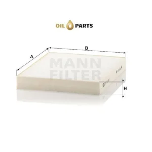 Filtr Kabinowy Mann Cu 23 003 Zamów teraz