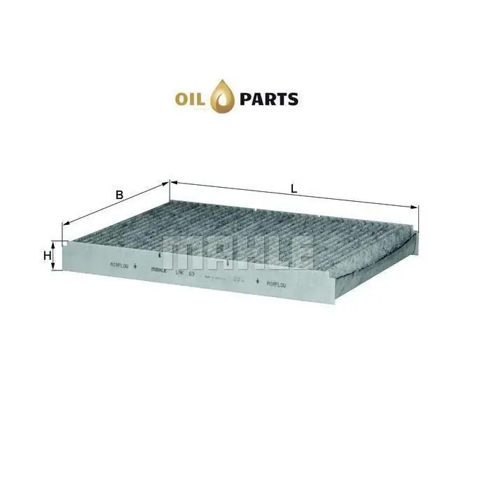 Zwrot pieniędzy Filtr Kabinowy Z Węglem Knecht Lak 63