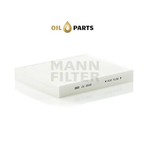 Filtr Kabinowy Zwykły Mann Cu 2545 Audi a2 Zwrot pieniędzy