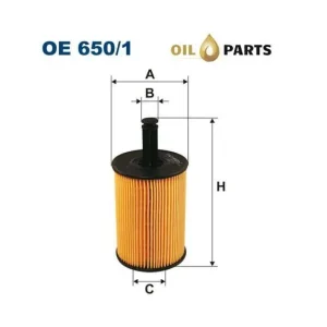 Niska cena Filtr Oleju Filtron Oe 650/1