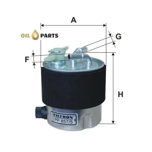 Filtr Oleju Filtron Pp 857/5 Tani