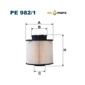 Filtr Paliwa Filtron Pe 982/1 Rabat