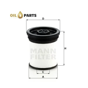 Filtr Paliwa Mann Chevrolet Captiva 2.2 D Popularny