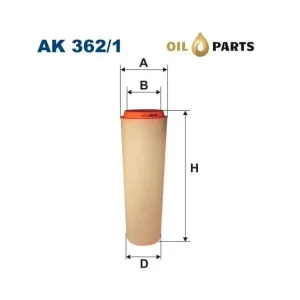 Filtr powietrza FILTRON AK 362/1 BMW 2.5D 3.0D Nowość