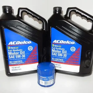 Oferta Olej 5W30 + Filtr Oleju Acdelco Chevrolet Camaro 6.2l 2016 -