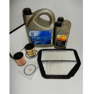 Zestaw Olej Gm 5W30 7l + Filtry Opel Antara 2.0 Cdti 126km 150km Autentyczny