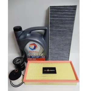 Zwrot pieniędzy Zestaw Olej Total 5W30 5l +Kpl. Filtrów Peugeot 807 2.0 2.2 Hdi