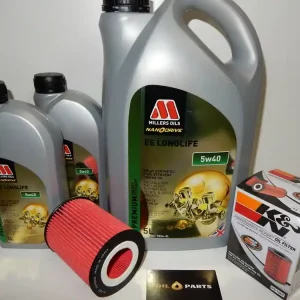 Olej Millers Ee 5W40 7l + Filtr Oleju K&N Bmw e46 e39 2.2 2.5 2.8 3.0 Bezpieczna płatność