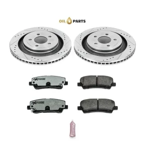 Ostatnia szansa Ford Mustang Gt Ecoboost Performance Power Stop z26 Tarcze I Klocki Tył