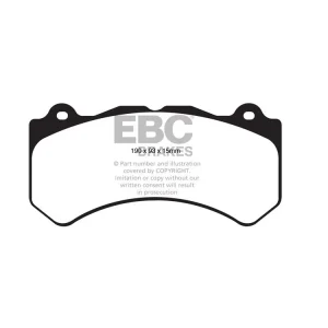 Klocki Hamulce Przód Ebc Yellowstuff dp41853r Tani