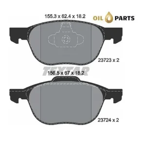 Wysoka jakość Klocki Hamulcowe Przód Textar 2372301