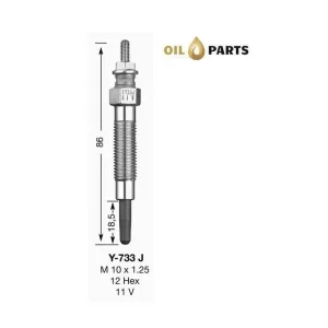 Wysoka jakość świeca żarowa NGK D-POWER 13 6592