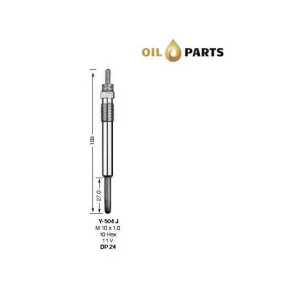 Wysoka jakość świeca żarowa NGK D-POWER 24 1441