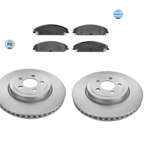 Tarcze 345mm + Klocki Przód Meyle Dodge Charger Challenger [Zacisk 2 Tłoki] Autentyczny