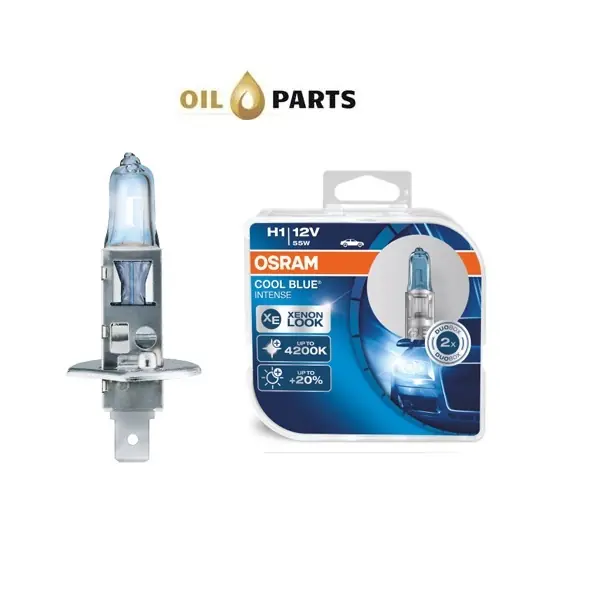 ŻARÓWKI OSRAM H1 COOL BLUE INTENSE box 2szt. Promocja
