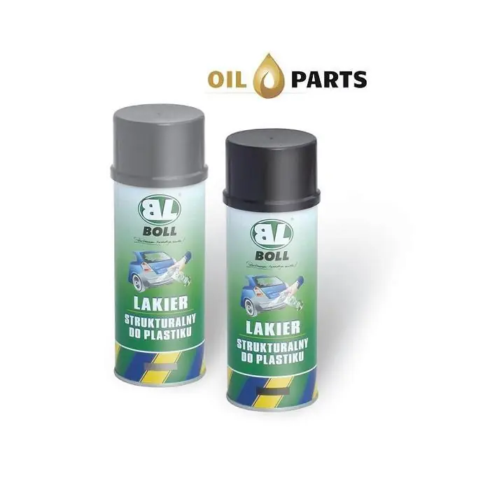 Boll Lakier Strukturalny Do Plastiku Szary Spray 400ml Autentyczny