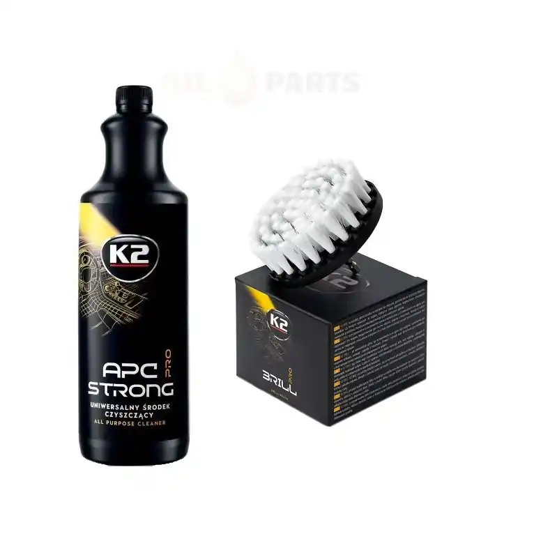 Zamów teraz k2 Brill Szczotka Do Tapicerki + Apc Strong 1l