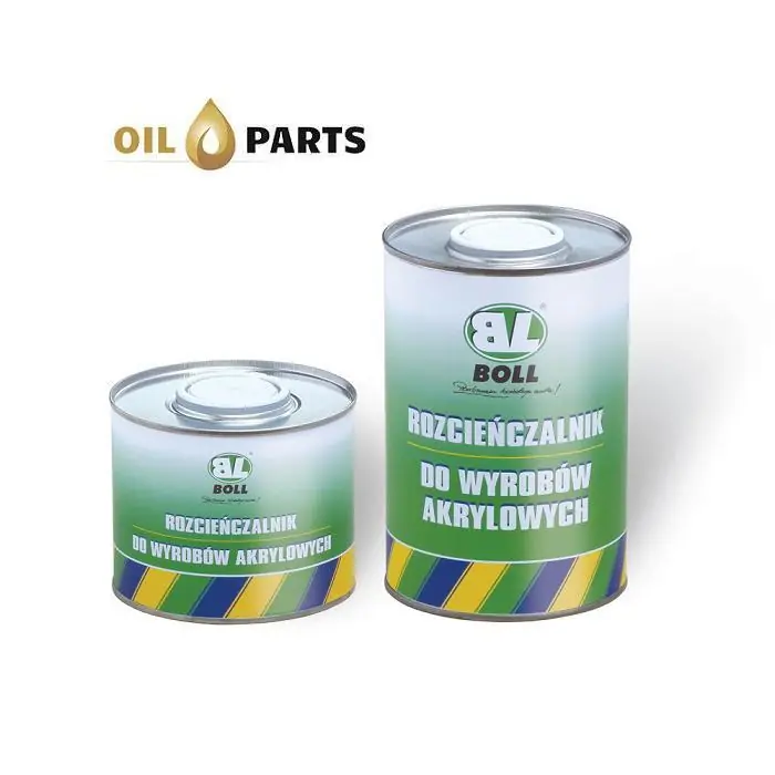 Oryginalny Boll Rozcieńczalnik Do Wyrobów Akrylowych Puszka 1l