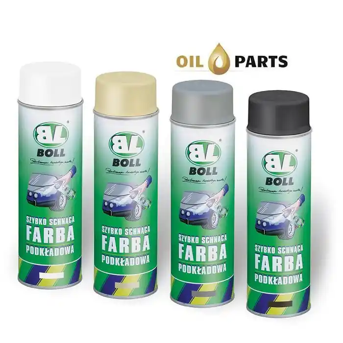 Boll Szybko Schnąca Farba Podkładowa Szary Spray 500ml Autentyczny