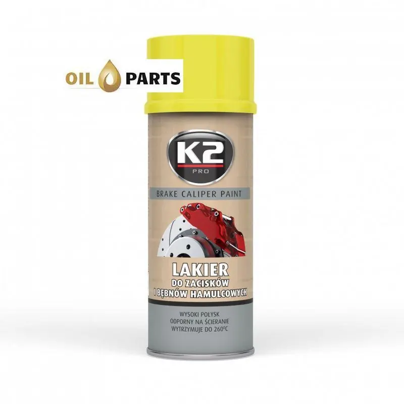 Brake Caliper Spray Żółty Lakier Do Zacisków Hamulcowych 400ml Oferta limitowana