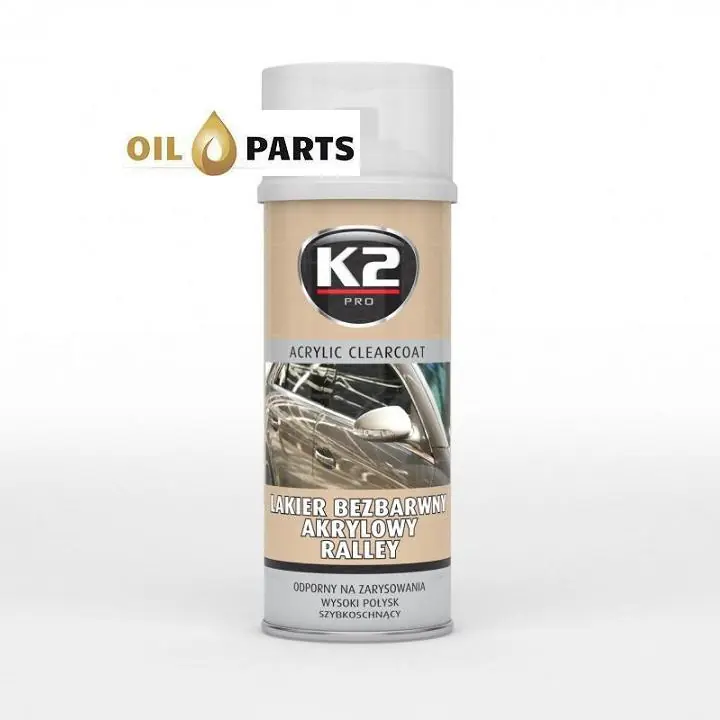 k2 Lakier Bezbarwny Akrylowy 400ml Szybka dostawa