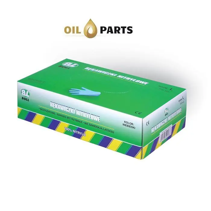Ekspresowa dostawa Boll Rękawice Nitrylowe Niebieskie Rozmiar L 100szt