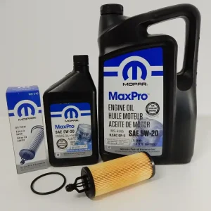 Nowość Mopar 5W20 6l + Filtr Oleju Dodge Charger 3.6l v6 2014-