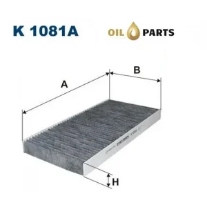 Wyprzedaż Filtr Kabinowy Filtron K 1081a Fiat Opel Saab