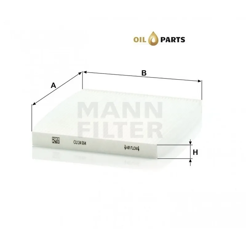 Filtr Kabinowy Mann cu24004 Kia Sportage Kup teraz