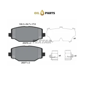 Klocki Hamulcowe Tył Textar 2537601 Ostatnia szansa