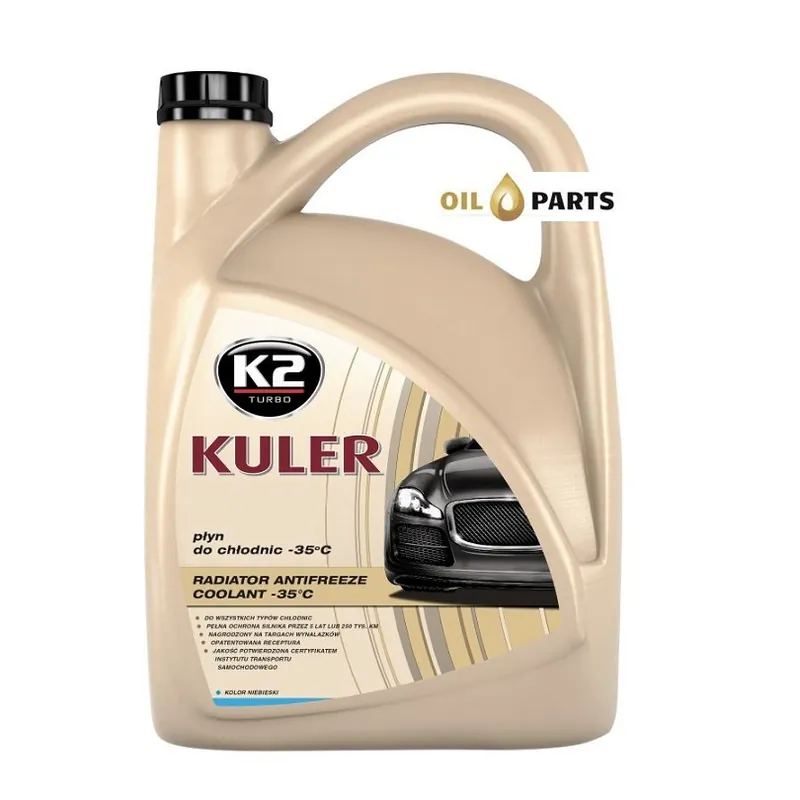 Wysoka jakość Płyn Do Chłodnic k2 Kuler -35c Niebieski 5l
